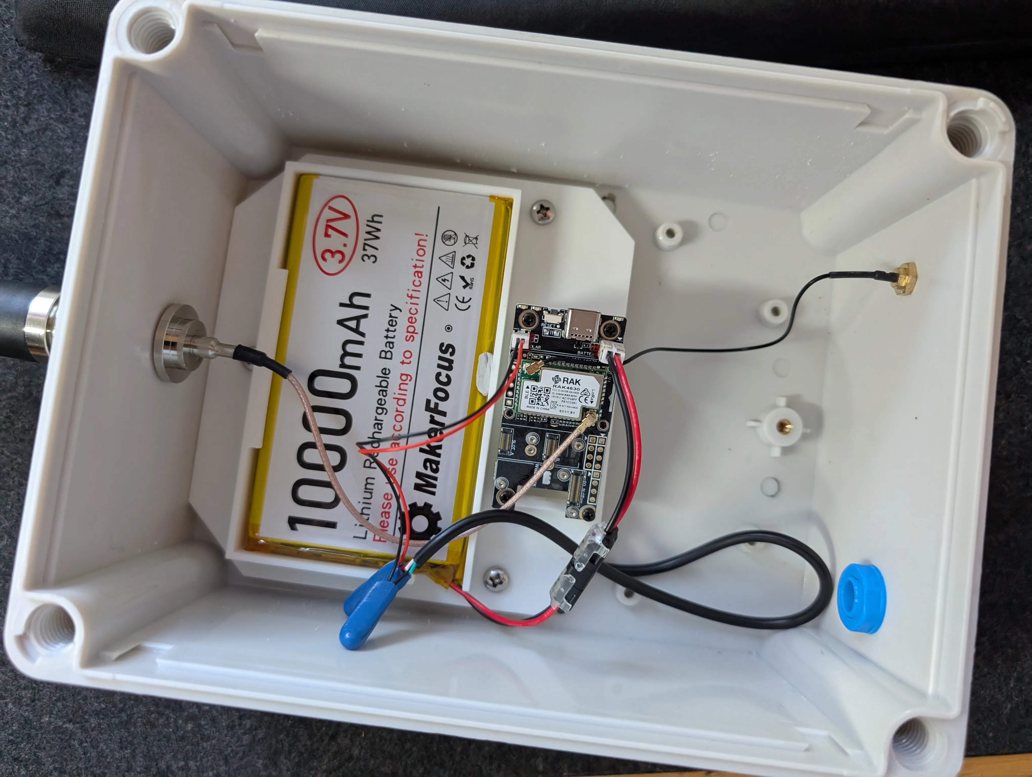 Final Component Check - Final verification of all internal components before sealing enclosure