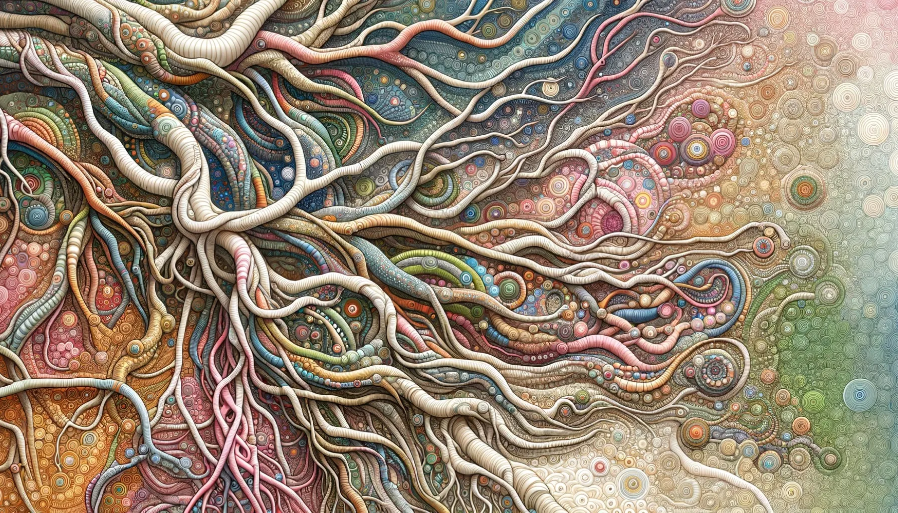 Colorful abstract root system